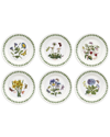 PORTMEIRION PORTMEIRION SET OF 6 BOTANIC GARDEN SIDE PLATES