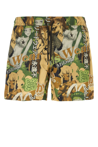 Gcds Swimwear In Printed