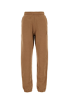 Attico Cotton Joggers With Elastic Waist And Cuffs