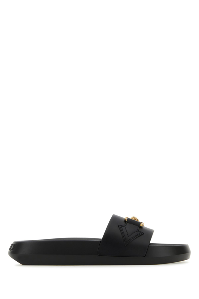 Versace Slippers-41 Nd  Female In Black