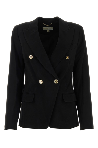 Michael Michael Kors Michael By Michael Kors Jackets And Waistcoats In Black