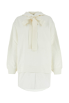 Patou White Embroidered Logo Sweatshirt