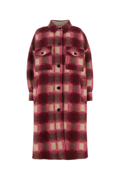 Isabel Marant Étoile Isabel Marant Etoile Coats In Burgundy