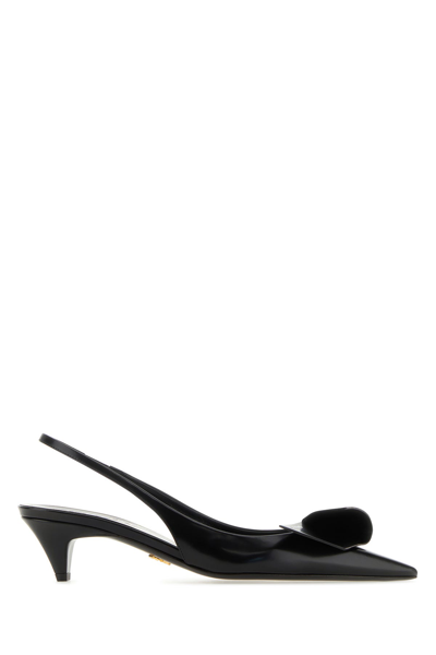 Prada Heeled Shoes In Black