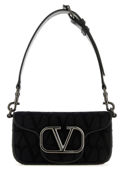 Valentino Garavani Loco Mini Hand Bag In Black