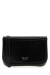 Prada Brushed Leather Mini-bag With Shoulder Strap