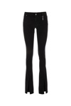 Dsquared2 Stretch Denim Jeans Trumpet With Ankle Slit 19cm