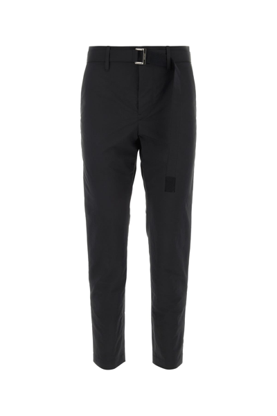 Sacai Pantalone-1 Nd  Male In Black
