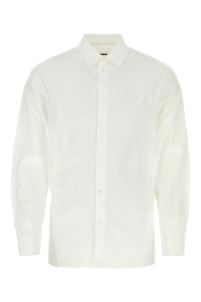 JIL SANDER JIL SANDER WHITE POPLIN SHIRT