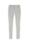Pt Torino Wool Trousers With Pleated Front And Cuffed Hem