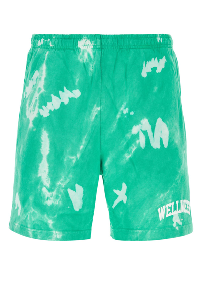 Sporty And Rich Sporty & Rich Man Shorts & Bermuda Shorts Green Size S Cotton