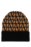 Valentino Garavani Women Printed Cashmere Beanie Hat