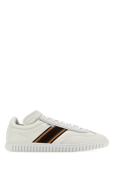 Bally Trainers In White