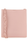 Jil Sander Shoulder Bag In White Leather In Pastel