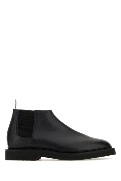 Universal Works Thom Browne Boots In Black