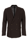 Dolce & Gabbana Double-breasted Linen Blazer