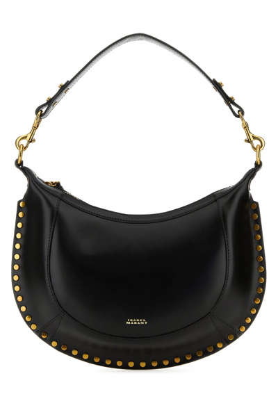 ISABEL MARANT BORSA A MANO NAOKO IN PELLE NERA DONNA