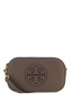 Tory Burch Leather Shoulder Bag With Frontal Logo