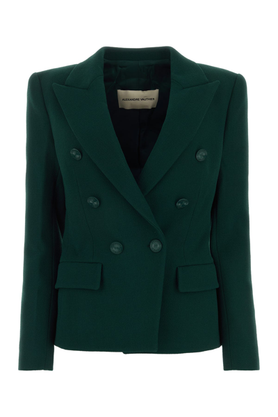 Alexandre Vauthier Jackets And Waistcoats In Green