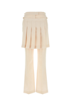 Fendi Grain De Poudre Pleated Panel Pants