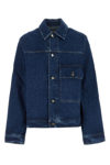 Studio Nicholson Blue Patch Pocket Denim Jacket
