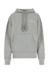 Isabel Marant Grey Cotton Blend Scott Hoodie
