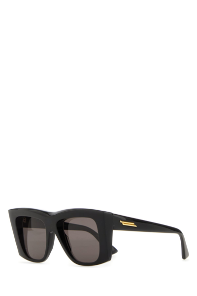 Bottega Veneta Eyewear Square Frame Sunglasses In Green