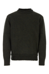 Maison Margiela Man Charcoal Wool Blend Sweater
