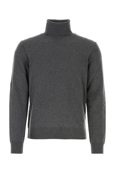 Maison Margiela Cashmere Sweater In Grey
