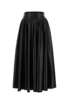 Philosophy Di Lorenzo Serafini Coated-finish Flared Skirt