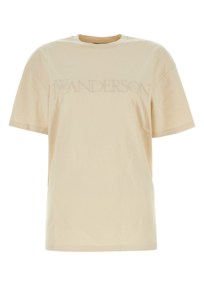 Jw Anderson T-shirt In Beige
