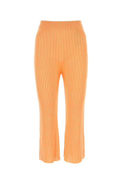 Jil Sander Trousers In Orange