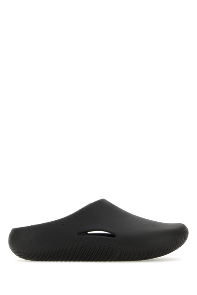 Crocs Men's Mellow Tide Recovery Slide Sandals From Finish Line In Black