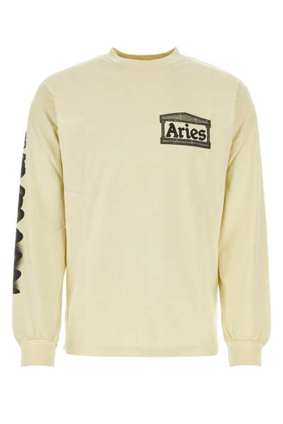 Aries T-shirt In Beige