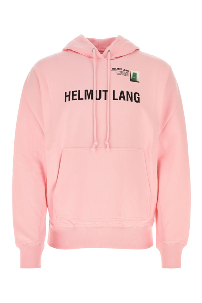 Helmut Lang Sweatshirt In Rose-pink Cotton