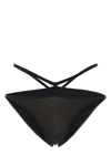 Baserange Cotton Ribbed Low-rise Brief With Strappy Waistband