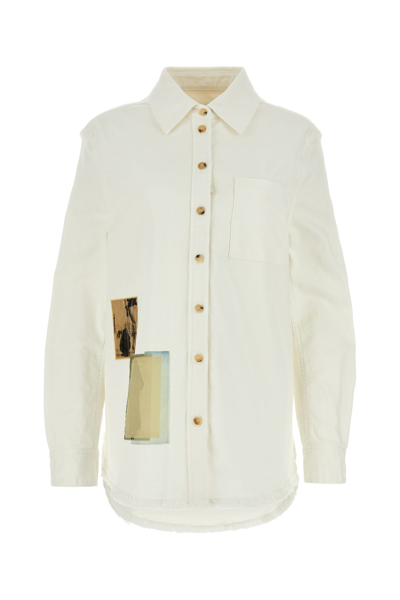 Lanvin Shirts In Opticwhite