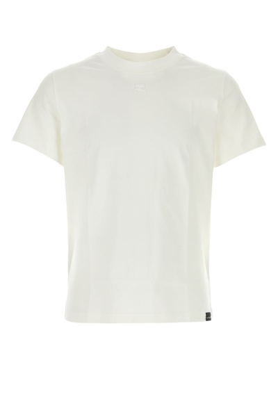 Courrèges T-shirt-xl Nd Courreges Male In Heritage White