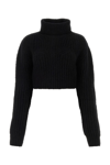 Dsquared2 Black Wool Blend Sweater