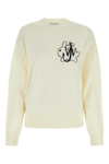 Jw Anderson Graphic Print Wool Crew Neck Sweater