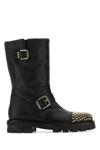 Jimmy Choo Biker Ii Studded Ankle Boots