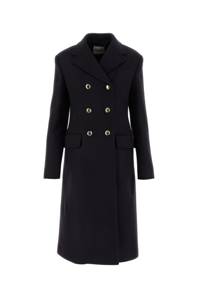 Miu Miu Cappotto-44 Nd  Female In Black