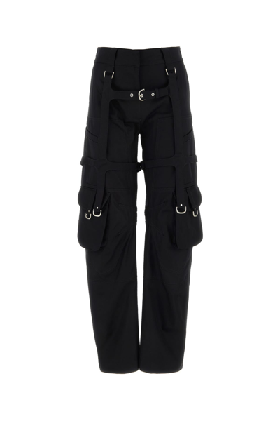 OFF-WHITE OFF WHITE BLACK COTTON CARGO PANT