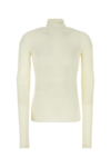 Ami Alexandre Mattiussi Ivory Viscose Blend T-shirt