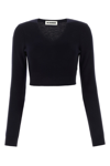 Jil Sander Cropped Wool Sweater