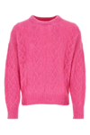 Isabel Marant Fucsia Alpaca Blend Anson Sweater