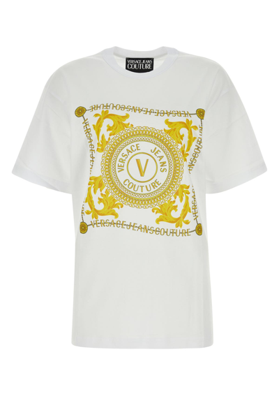 Versace Jeans T-shirt-l Nd  Female In Yellow