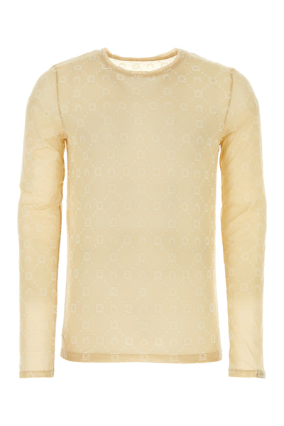 Marine Serre T-shirt In Cream