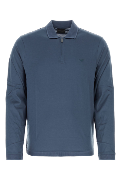 Emporio Armani Polo In Blue