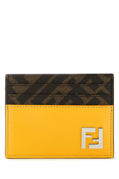 Fendi Portafoglio-tu Nd  Male In Yellow